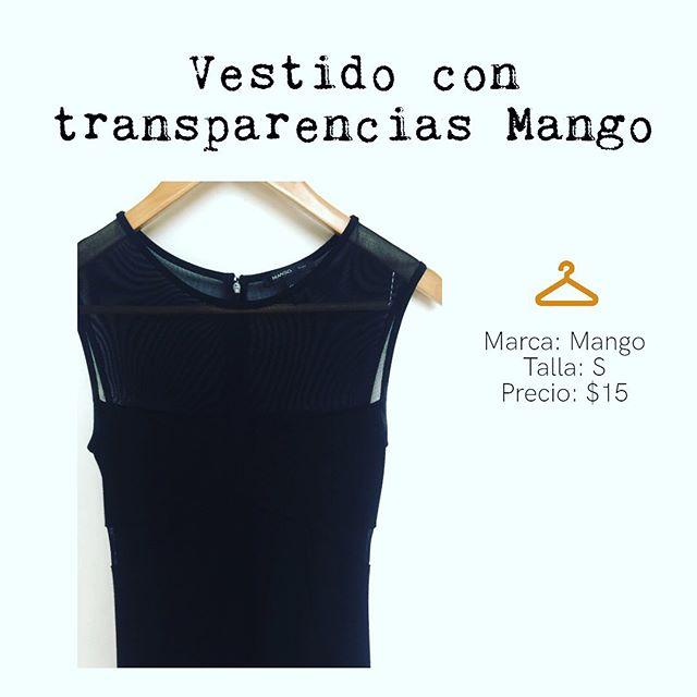 Vestido Mango con transparencias en el cuello y cintura, con zipper trasero y tela ajustable a tu tipo de cuerpo. 

#preloved #secondhand #preloveddress